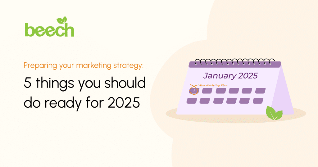 Graphic of a calender for January 2025. The text reads: 5 things you should do ready for 2025.