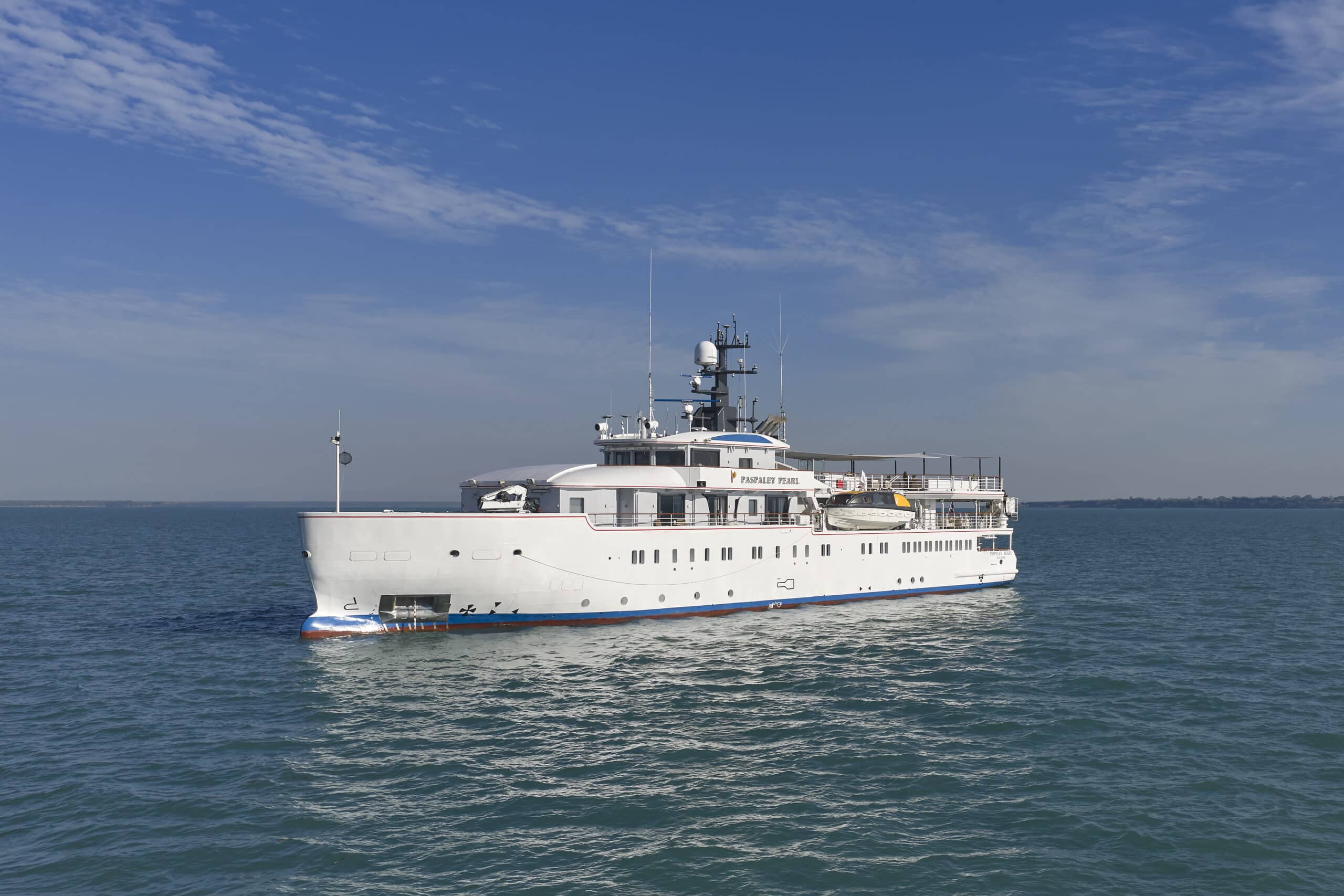 Pearl Expeditions' boutique, purpose-built expedition vessel Paspaley Pearl