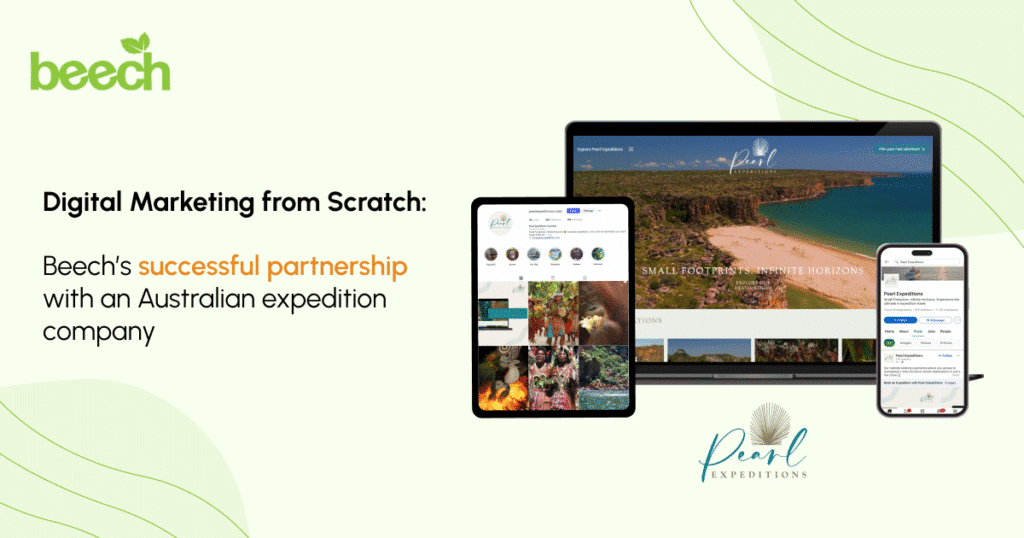 Pearl Expeditions case study by Beech Web Services.