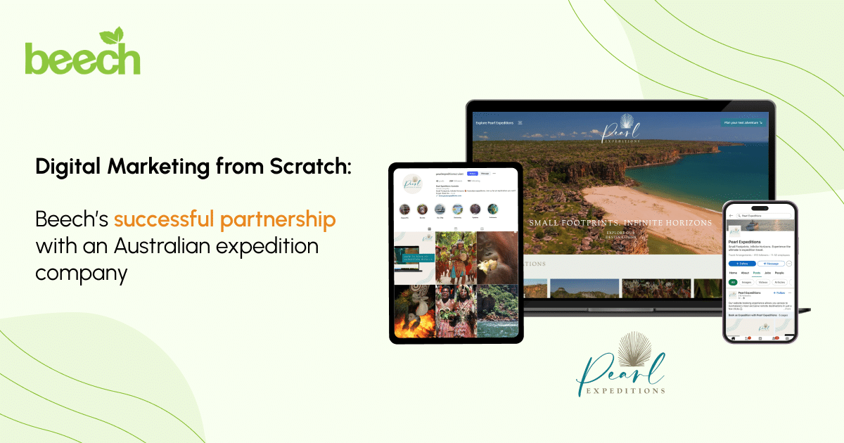 Pearl Expeditions case study by Beech Web Services.