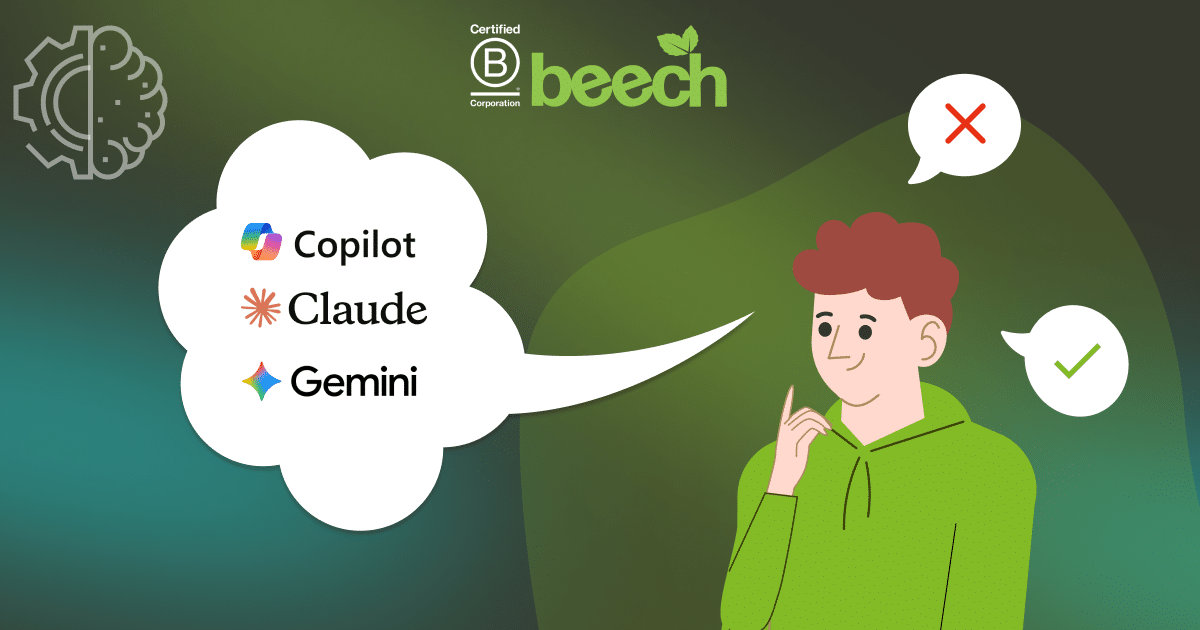 AI tools Copilot, Claude and Gemini