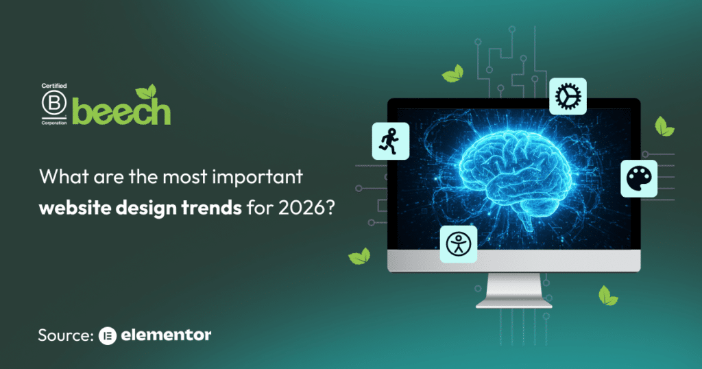 What are the most important website design trends of 2026?