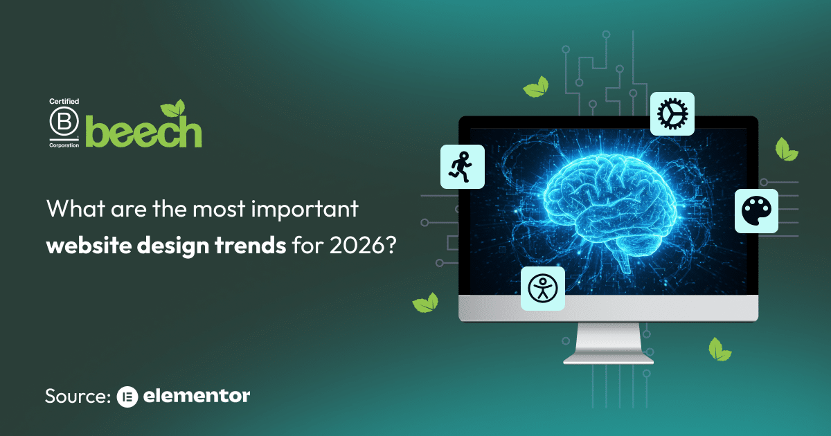 What are the most important website design trends of 2026?
