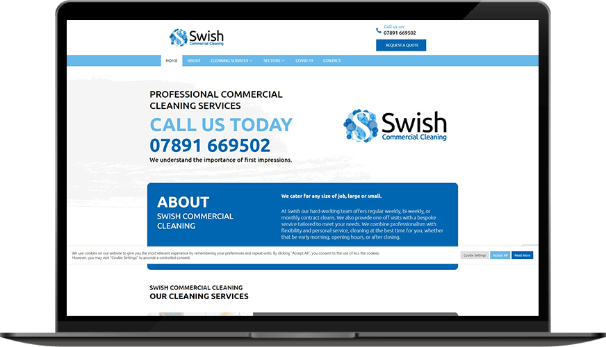 BWS_Swish Commercial Cleaning-Laptop